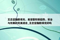 王志坚脂肪填充，美容整形新趋势，安全与效果的完美结合_王志坚脂肪填充好吗